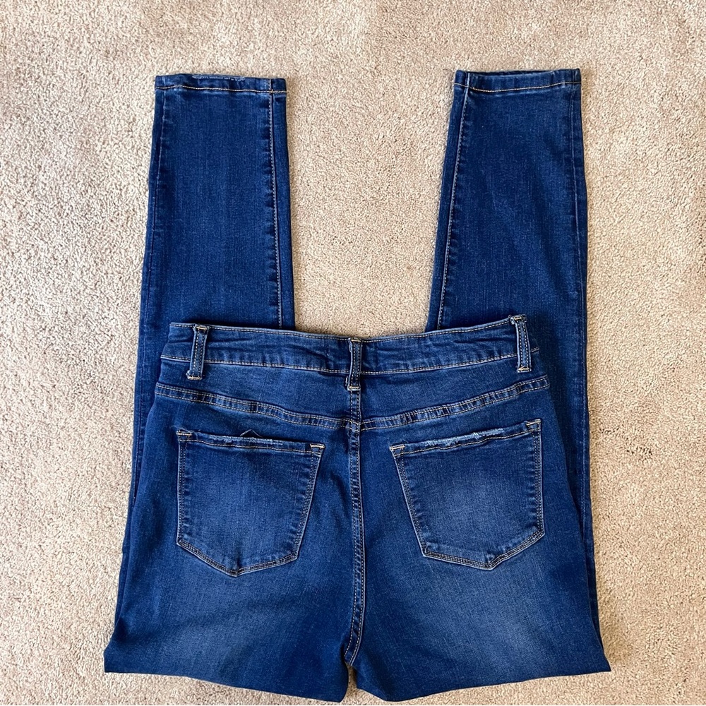 Vervet Los Angeles Straight Leg Jeans Stretch Denim - Picture 4 of 8